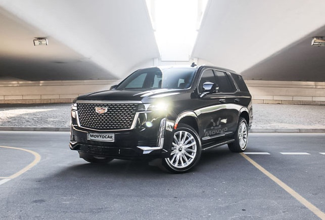 Movyocar Cadillac Escalade car rental in dubai