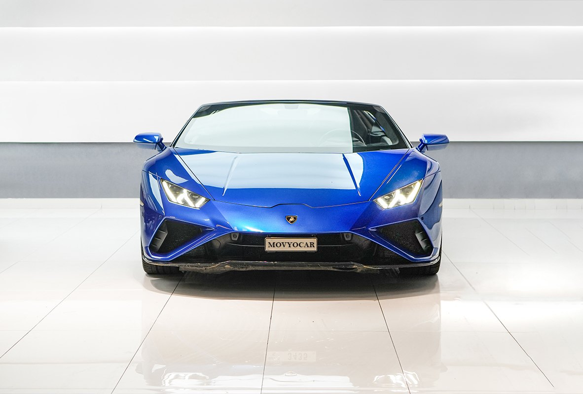 Movyocar Lamborghini Evo Spyder car rental in dubai