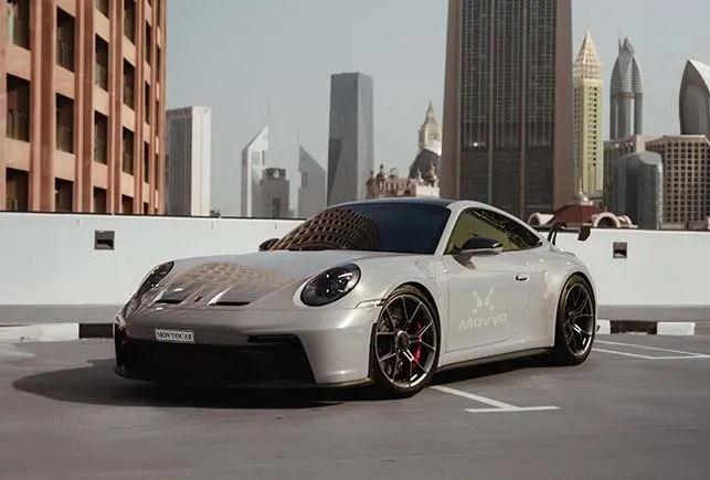 Movyocar Porsche Gt3 Nardo Gray car rental in dubai