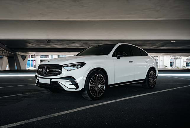 Movyocar Mercedes Glc 200 White car rental in dubai