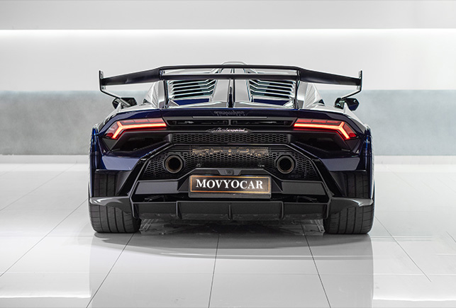 Movyocar Lamborghini Huracan Sto Blue 1 car rental in dubai