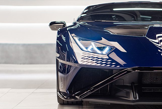 Movyocar Lamborghini Huracan Sto Blue 1 car rental in dubai