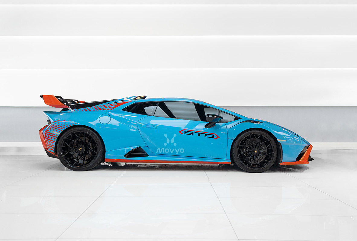Movyocar Lamborghini Huracan Sto car rental in dubai
