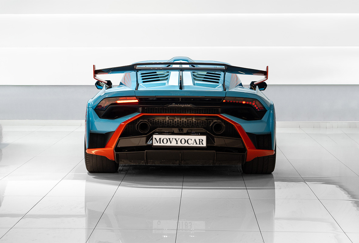 Movyocar Lamborghini Huracan Sto car rental in dubai