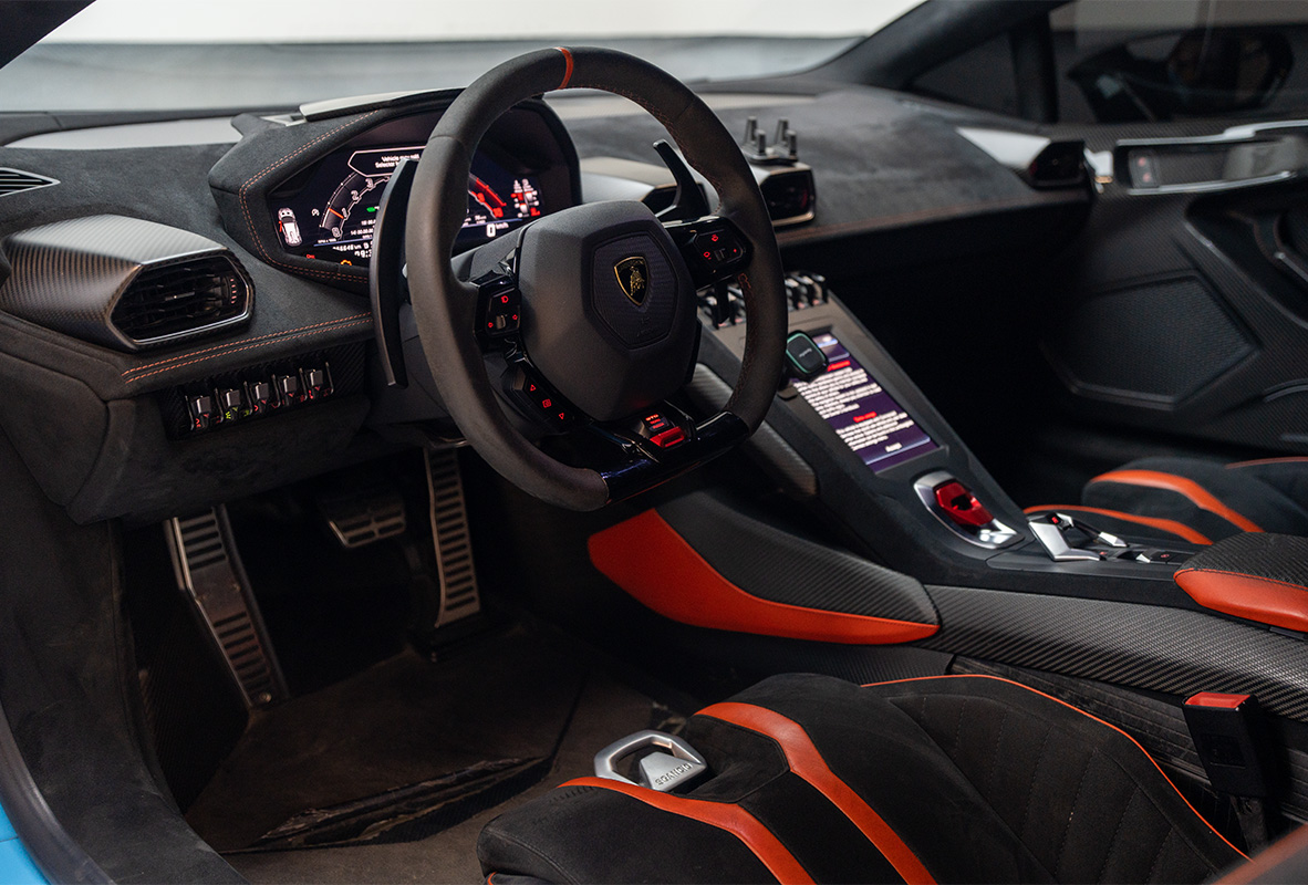 Movyocar Lamborghini Huracan Sto car rental in dubai