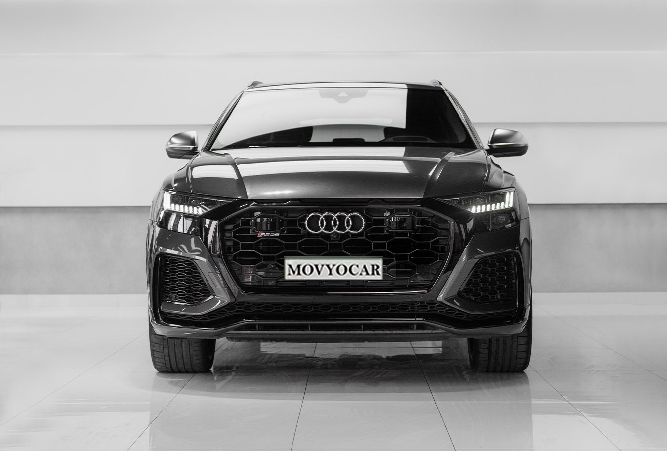 Movyocar Audi Rsq8 Gray car rental in dubai