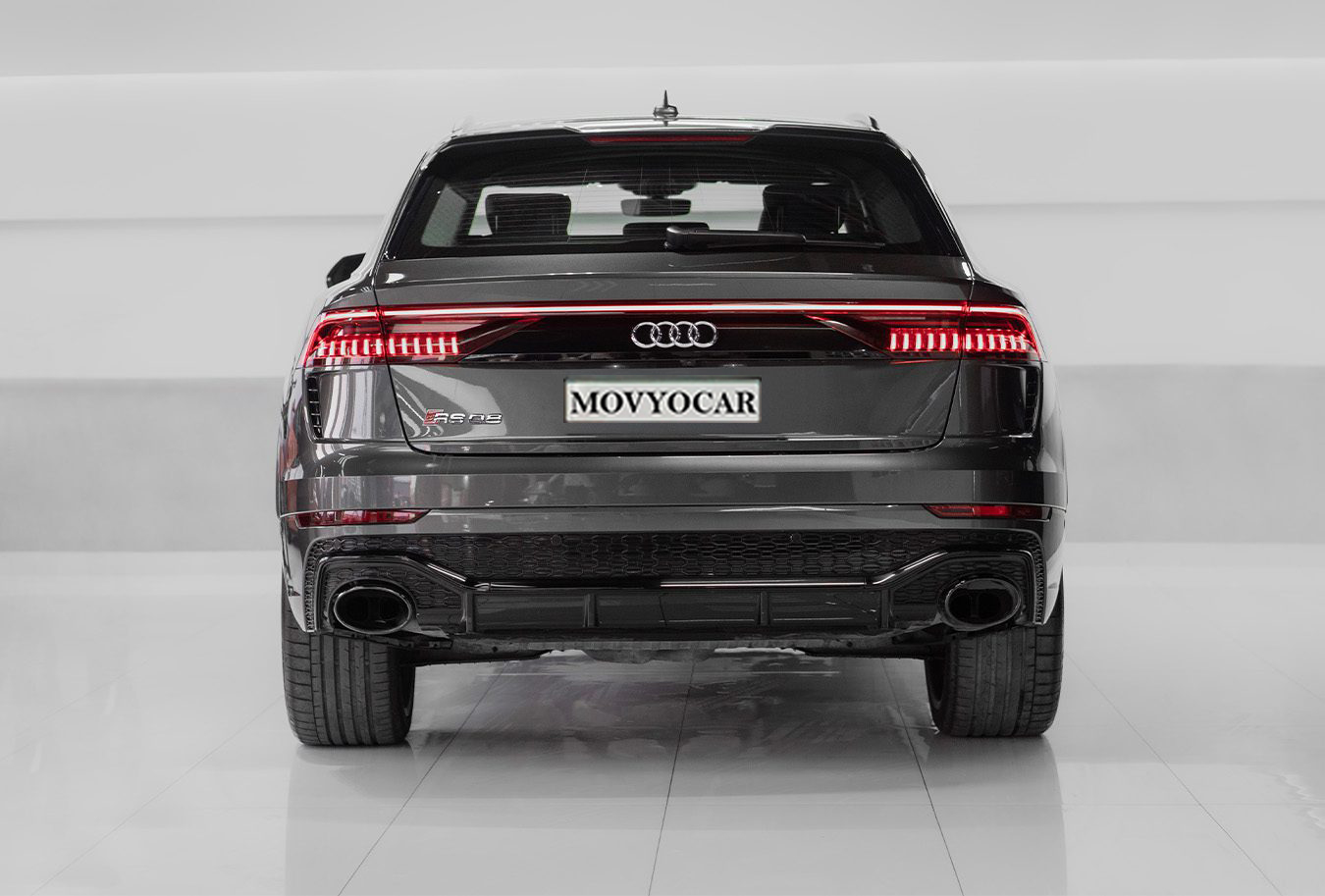 Movyocar Audi Rsq8 Gray car rental in dubai