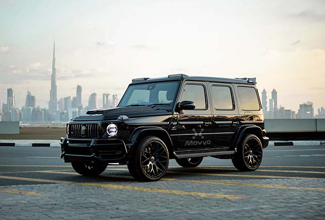 Movyocar Mercedes G63 Brabus car rental in dubai