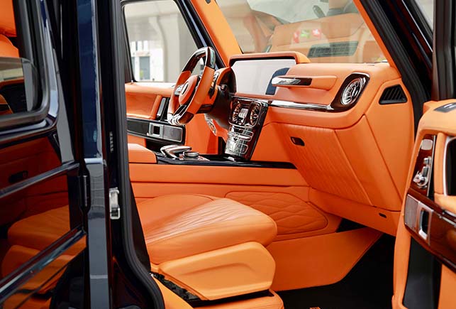 Movyocar Mercedes G63 Keyvany car rental in dubai