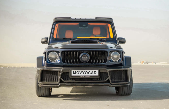 Movyocar Mercedes G63 Keyvany car rental in dubai