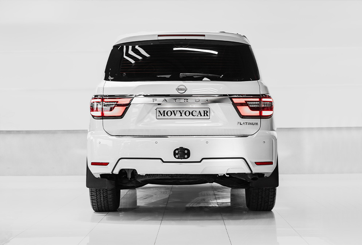 Movyocar Nissan Patrol Off White car rental in dubai