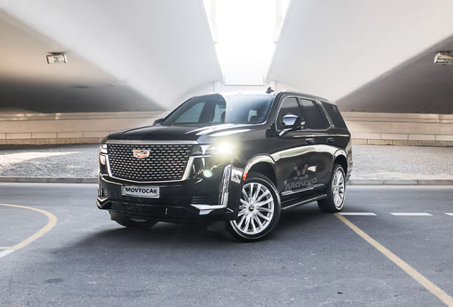 Movyocar Cadillac Escalade car rental in dubai