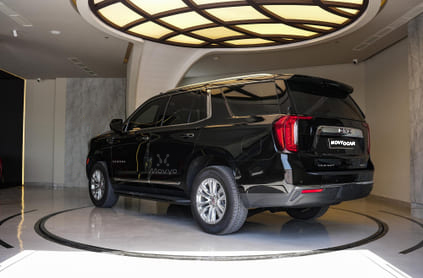 Movyocar Gmc Yukon Black car rental in dubai