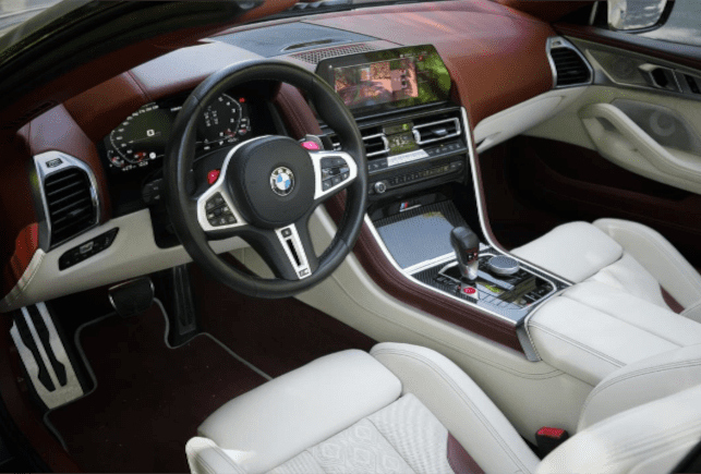 Movyocar Bmw M8 Competition Convertible car rental in dubai