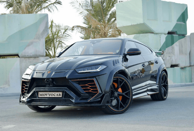 Movyocar Lamborghini Urus Mansory Gray car rental in dubai