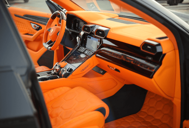 Movyocar Lamborghini Urus Mansory Gray car rental in dubai