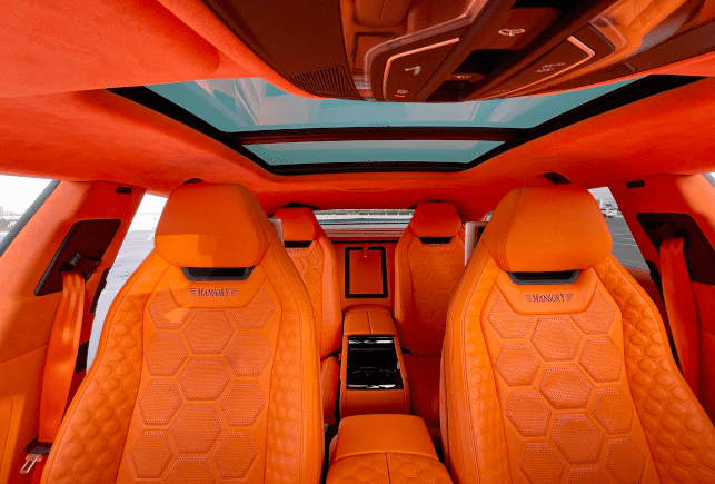 Movyocar Lamborghini Urus Mansory Gray car rental in dubai