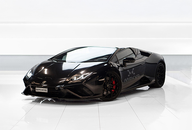 Movyocar Lamborghini Evo Spyder 1 car rental in dubai