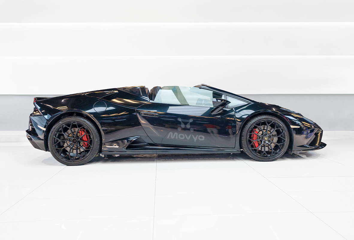 Movyocar Lamborghini Evo Spyder 1 car rental in dubai