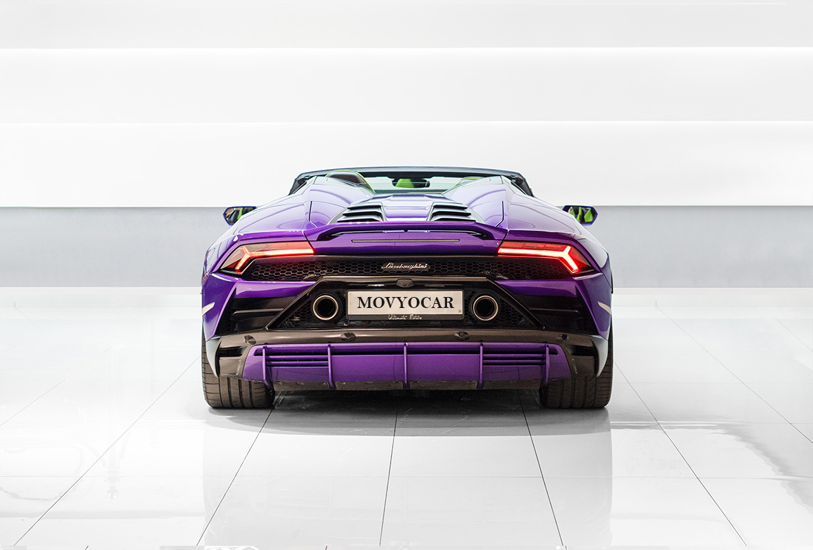Movyocar Lamborghini Evo Joker Edition car rental in dubai