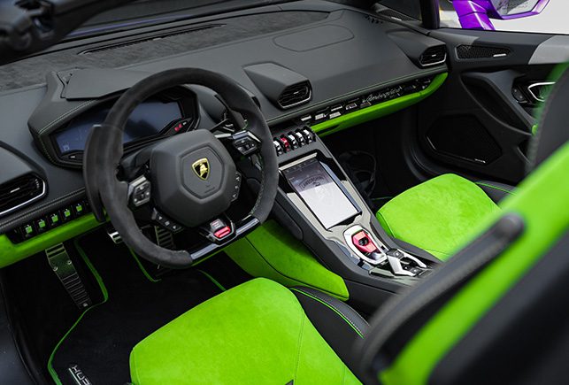 Movyocar Lamborghini Evo Joker Edition car rental in dubai
