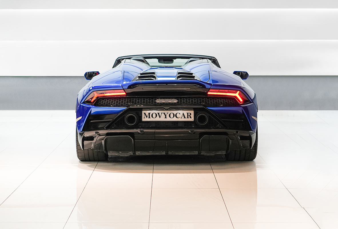 Movyocar Lamborghini Evo Spyder car rental in dubai