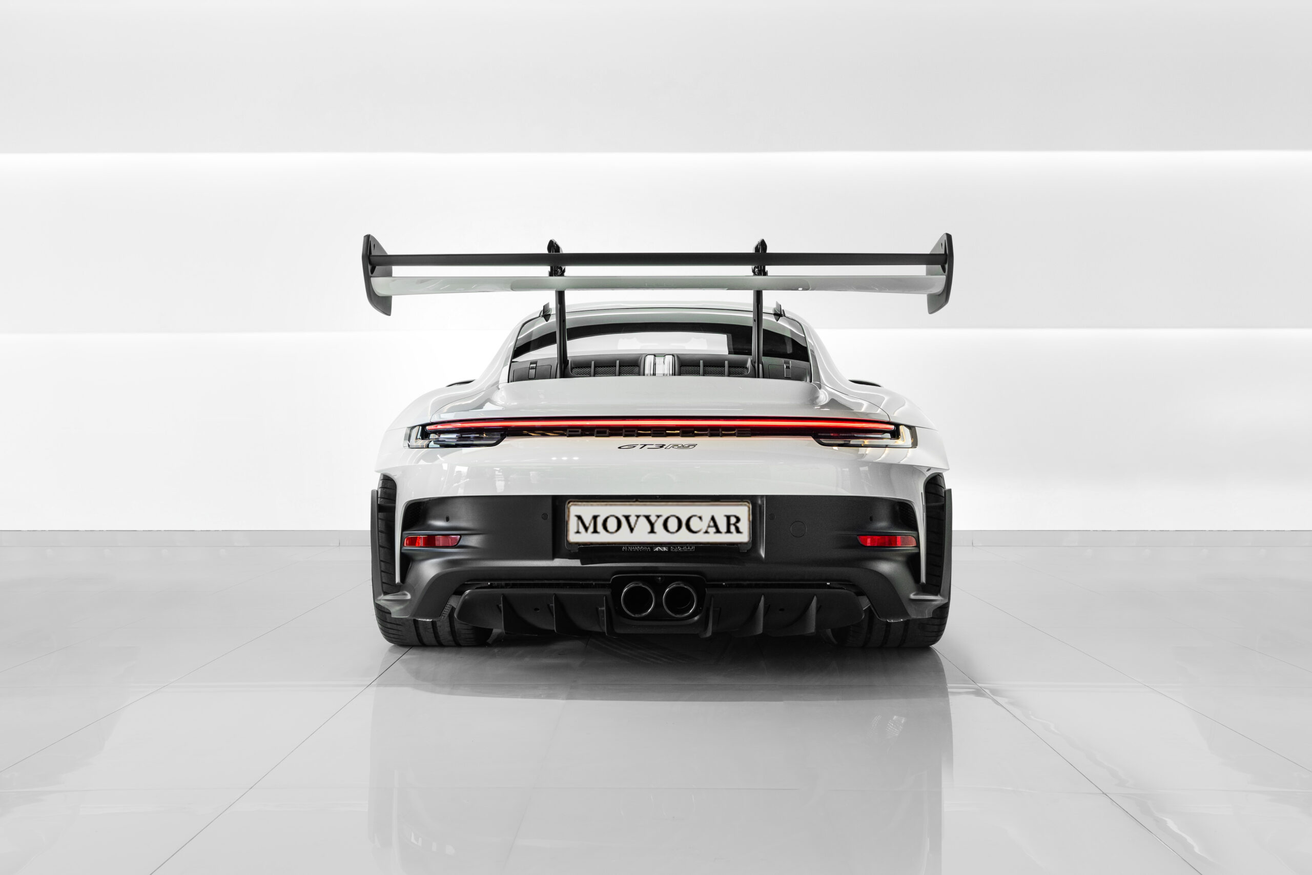 Movyocar Porsche Gt3 Rs White car rental in dubai