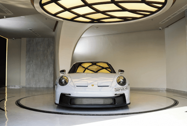 Movyocar Porsche Gt3 Nardo Gray car rental in dubai