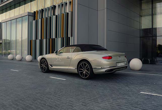 Movyocar Bentley Gtc Convertible car rental in dubai
