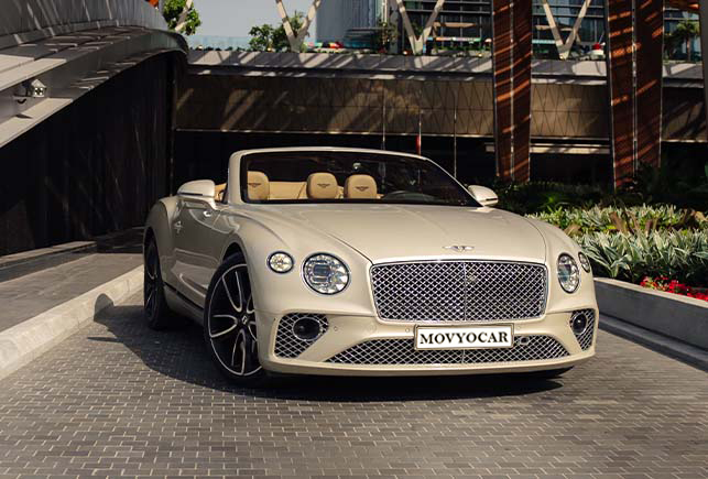 Movyocar Bentley Gtc Convertible car rental in dubai