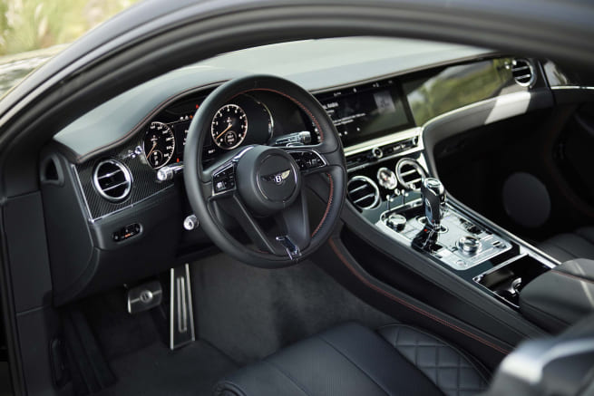 Movyocar Bentley Continental Gt Black car rental in dubai