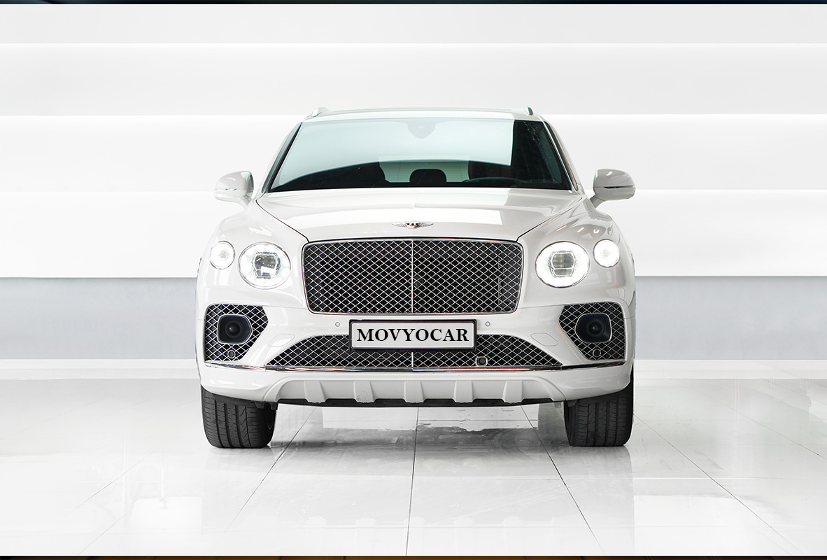 Movyocar Bentley Bentayga White car rental in dubai