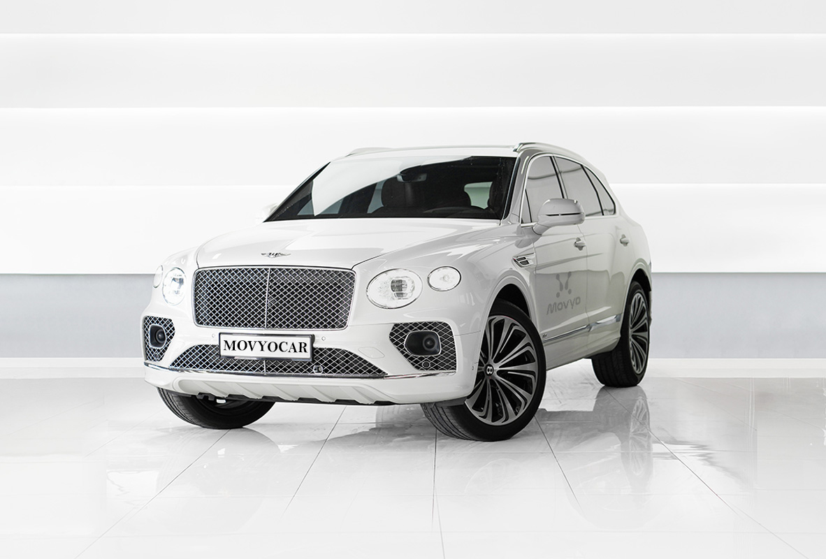 Movyocar Bentley Bentayga White car rental in dubai