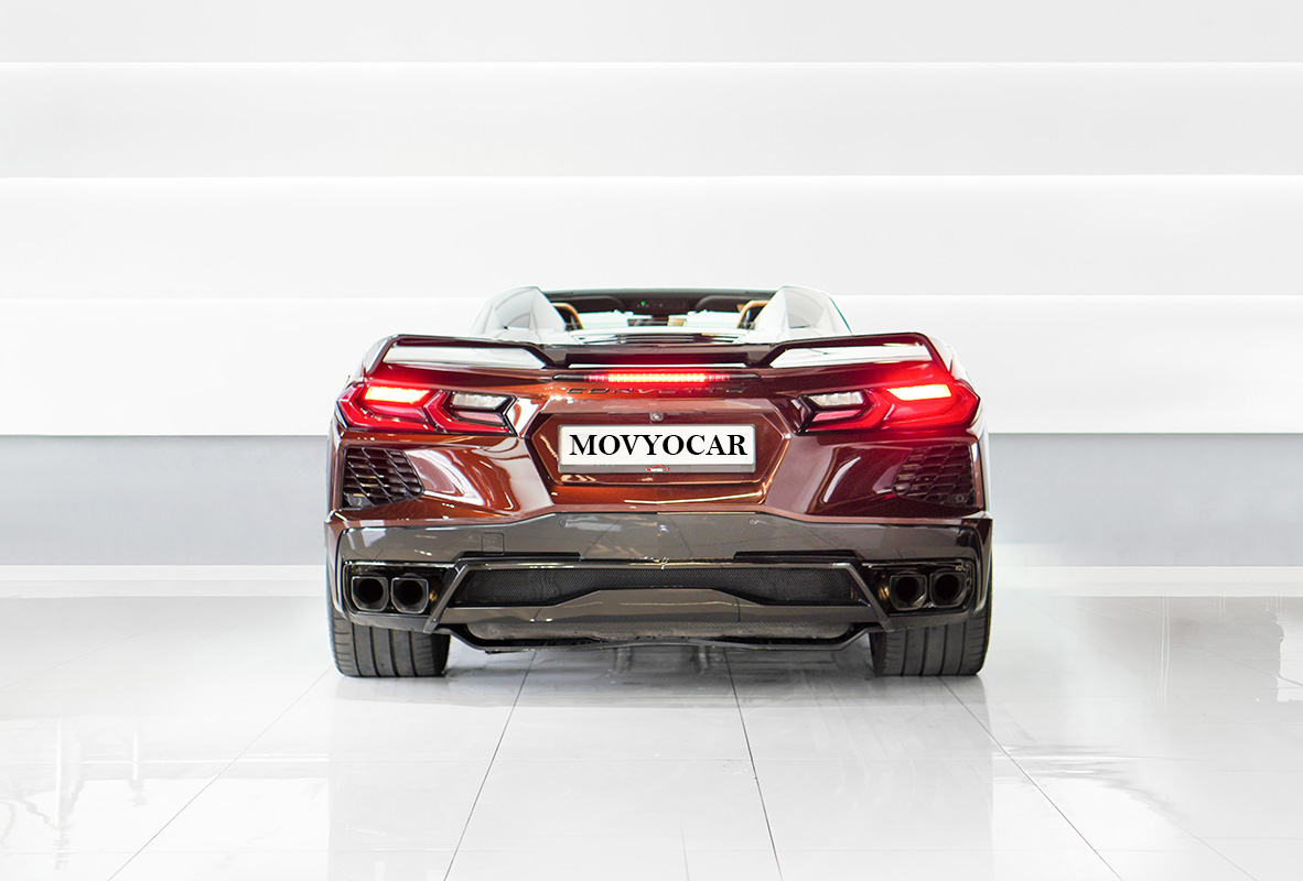 Movyocar Chevrolet Corvette Convertible car rental in dubai