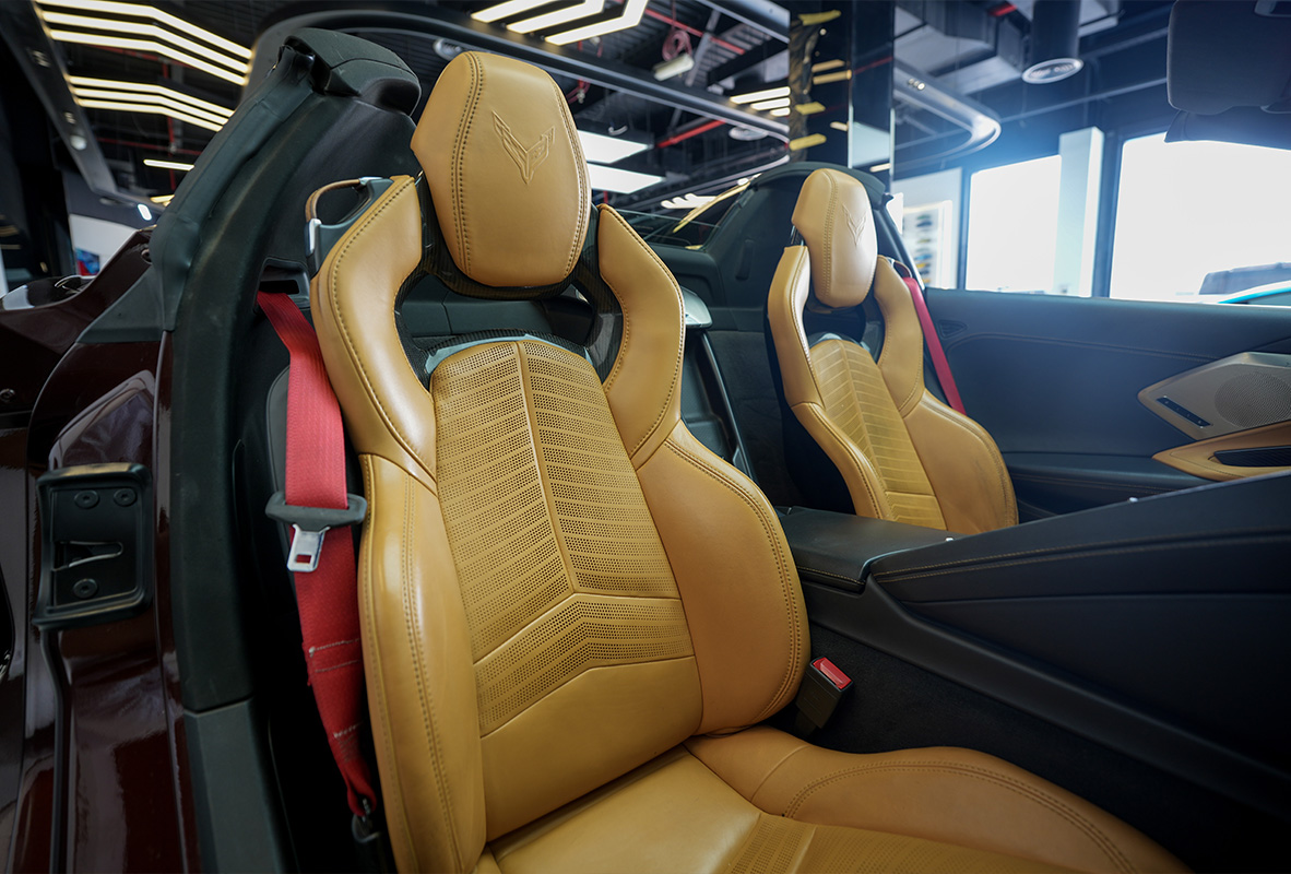 Movyocar Chevrolet Corvette Convertible car rental in dubai