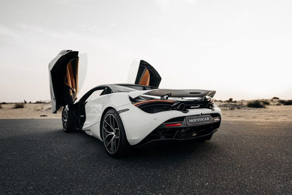 Movyocar Mclaren 720s Spider car rental in dubai