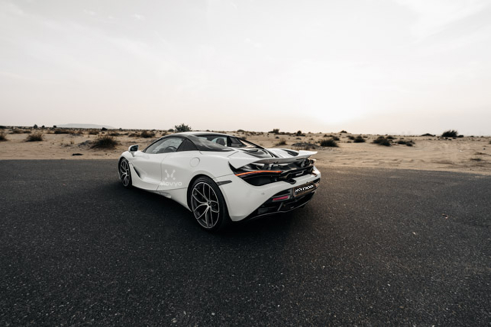 Movyocar Mclaren 720s Spider car rental in dubai