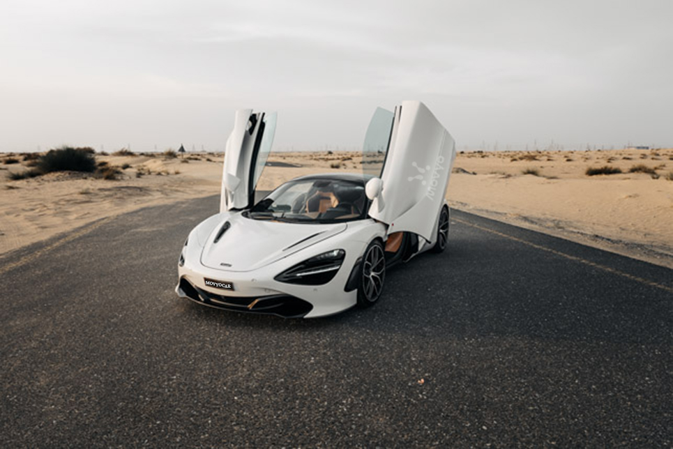 Movyocar Mclaren 720s Spider car rental in dubai