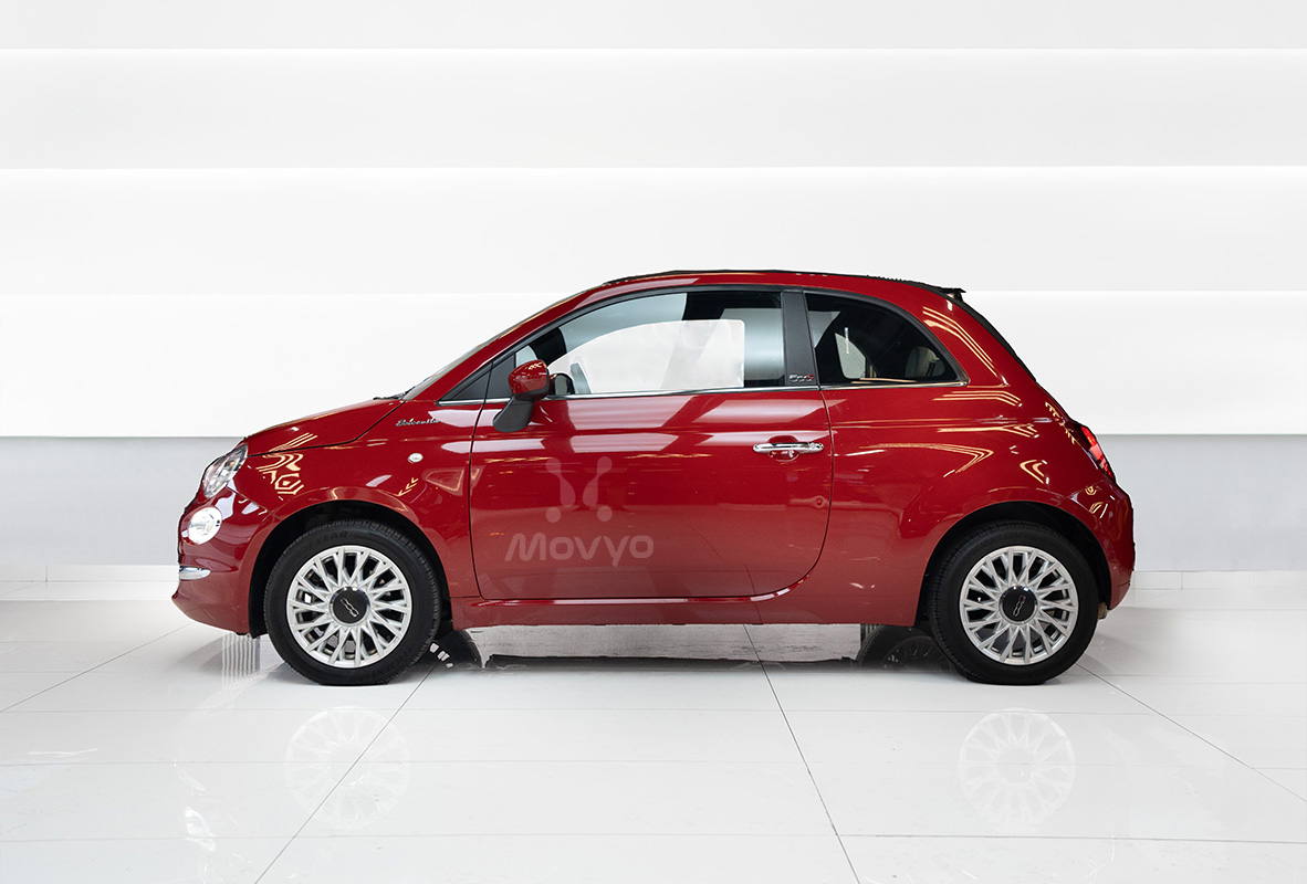 Movyocar Fiat 500 Convertible car rental in dubai