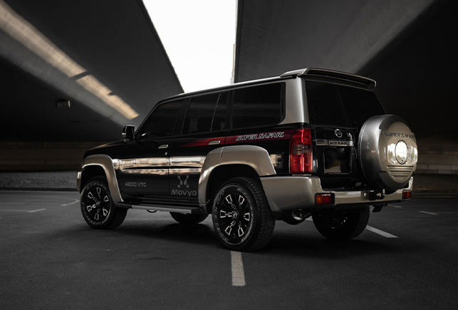 Movyocar Nissan Super Safari car rental in dubai