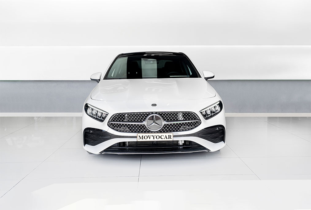 Movyocar Mercedes A200 White car rental in dubai