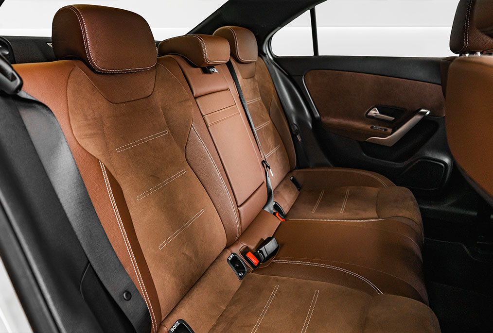 Movyocar Mercedes A200 White car rental in dubai