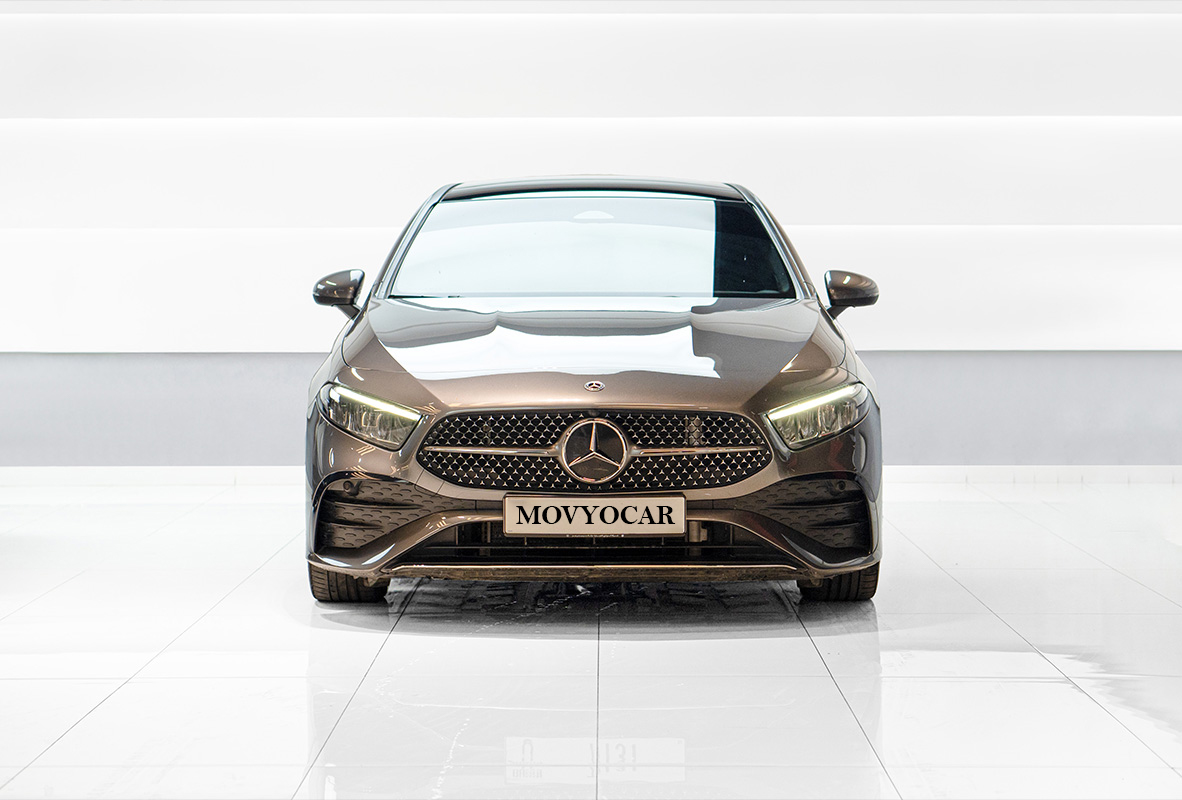 Movyocar Mercedes A200 Grey car rental in dubai