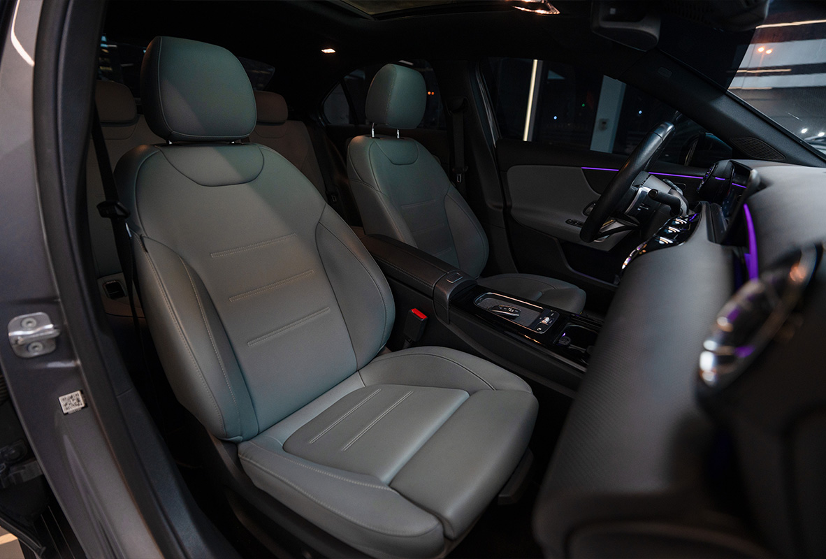 Movyocar Mercedes A200 Grey car rental in dubai