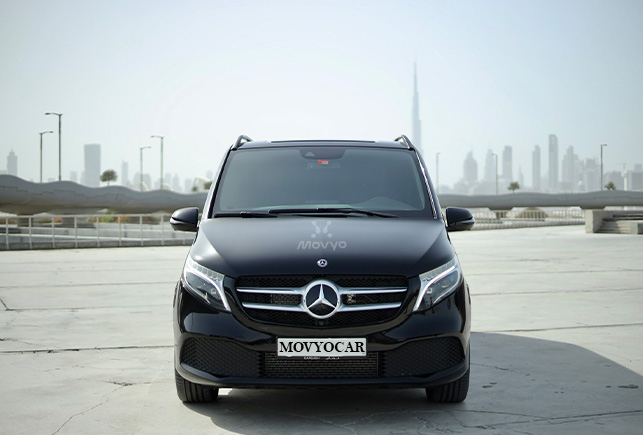 Movyocar Mercedes Vito Black car rental in dubai