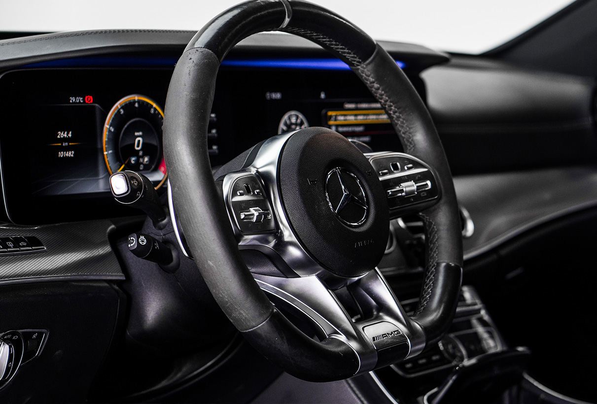 Movyocar Mercedes E63s White car rental in dubai