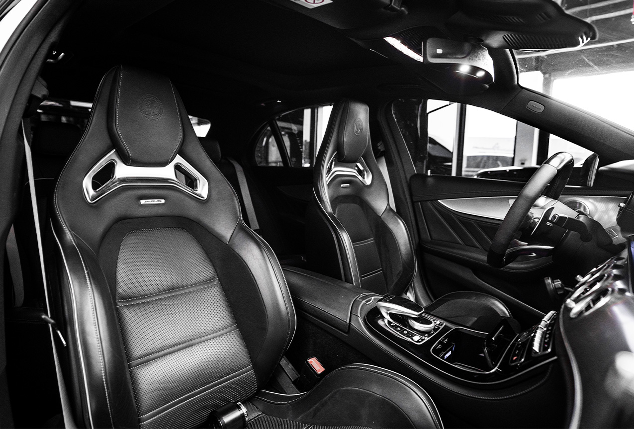 Movyocar Mercedes E63s White car rental in dubai