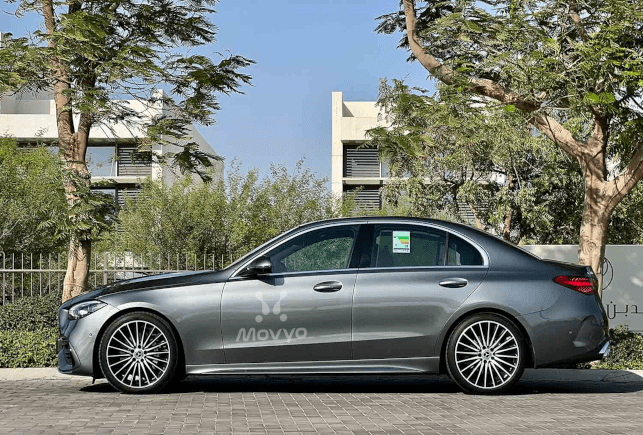 Movyocar Mercedes C200 Chrome car rental in dubai