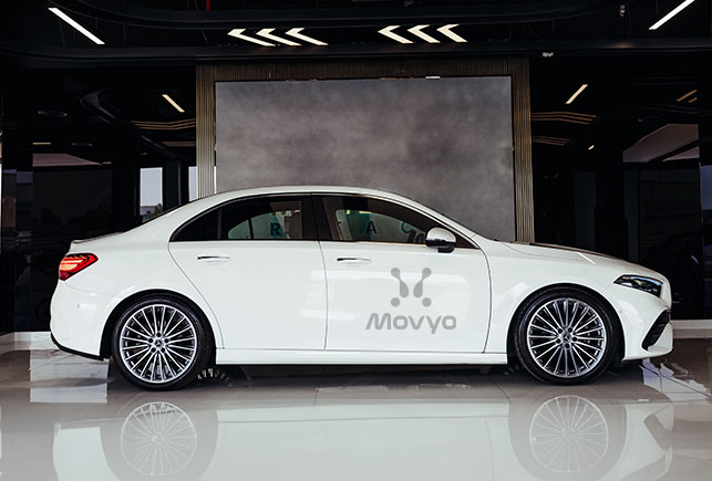 Movyocar Mercedes A 200 Amg White car rental in dubai