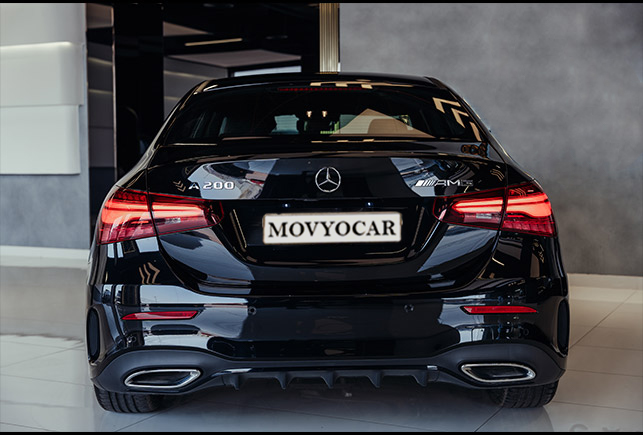 Movyocar Mercedes A 200 Amg Black car rental in dubai